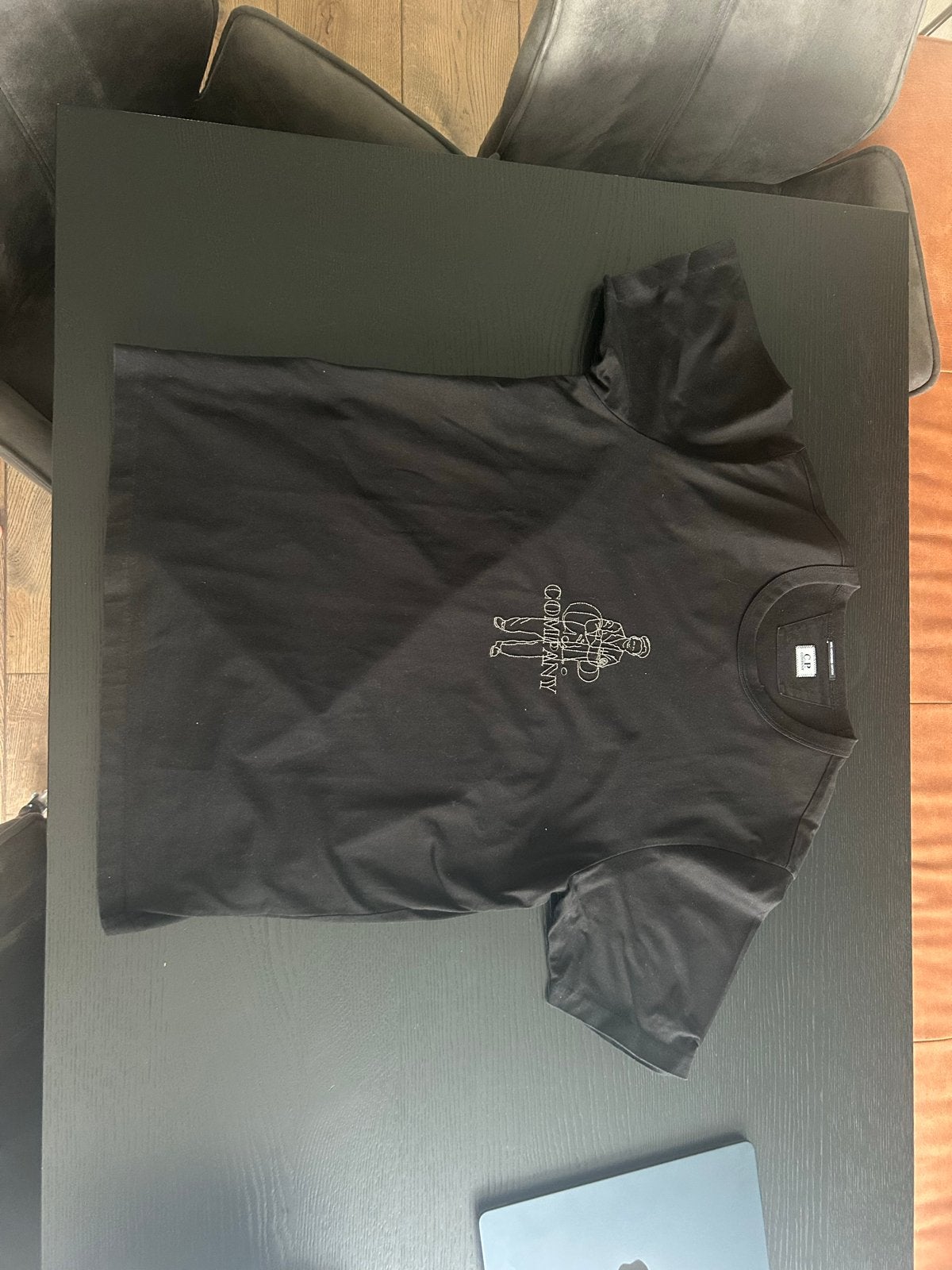C.P. Company T-shirt Maat XL - Zo goed als nieuw, Ophalen of Verzenden, Zo goed als nieuw, Maat 56/58 (XL), Zwart