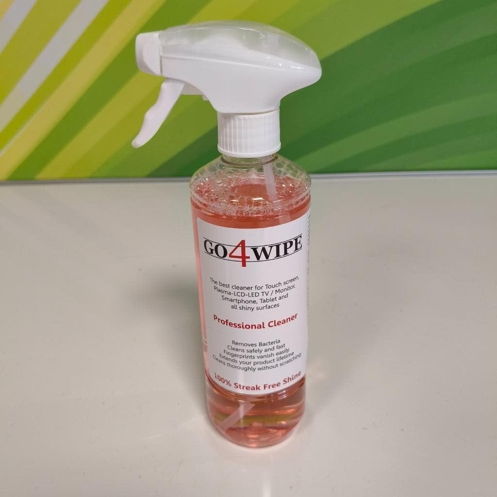Go4Wipe 500ml Regular Beeldschermreiniger, Ophalen, Schoonmaakmiddel