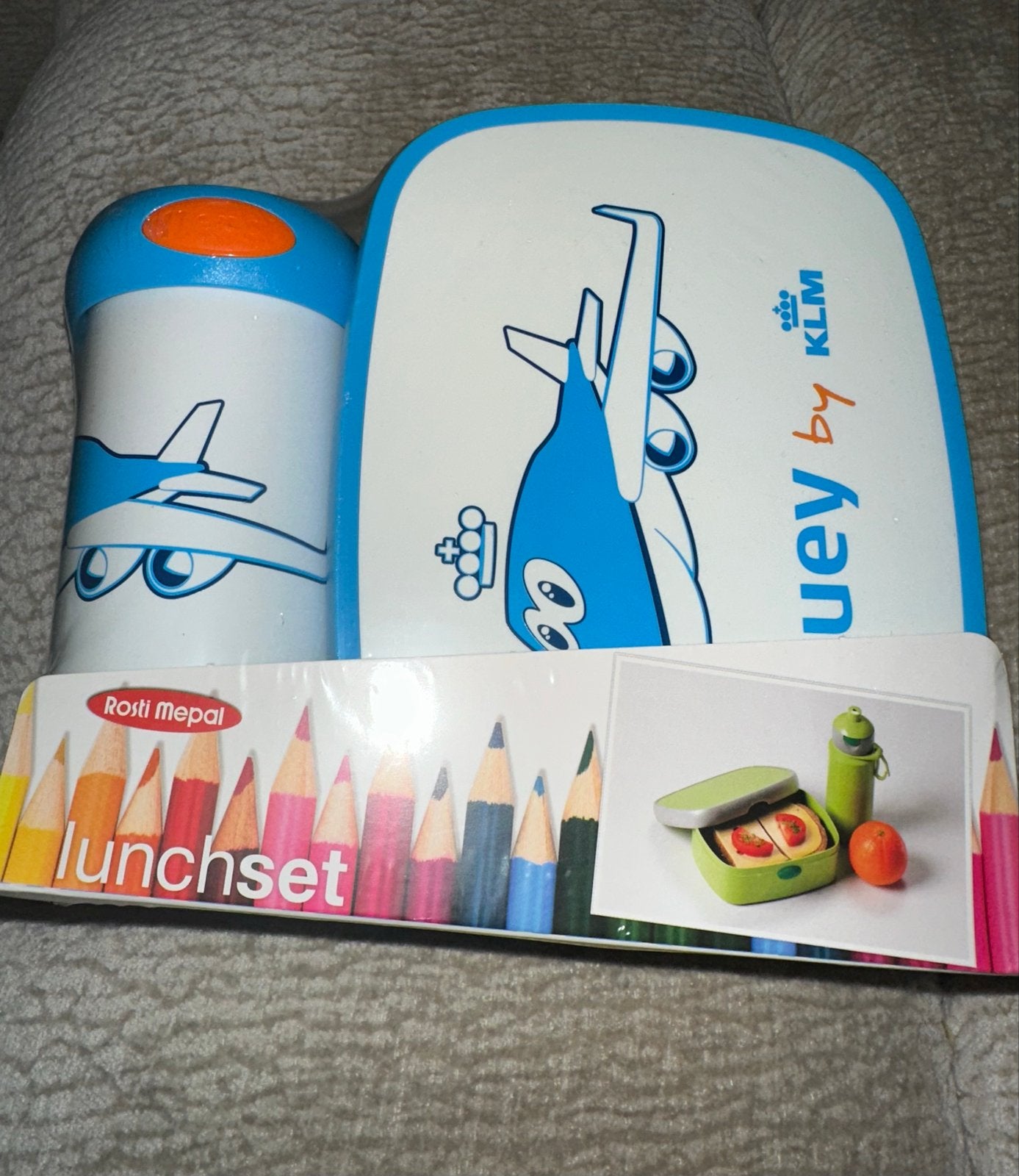 Mepal KLM Bluey lunchset - Nieuw in verpakking, Ophalen of Verzenden, Nieuw