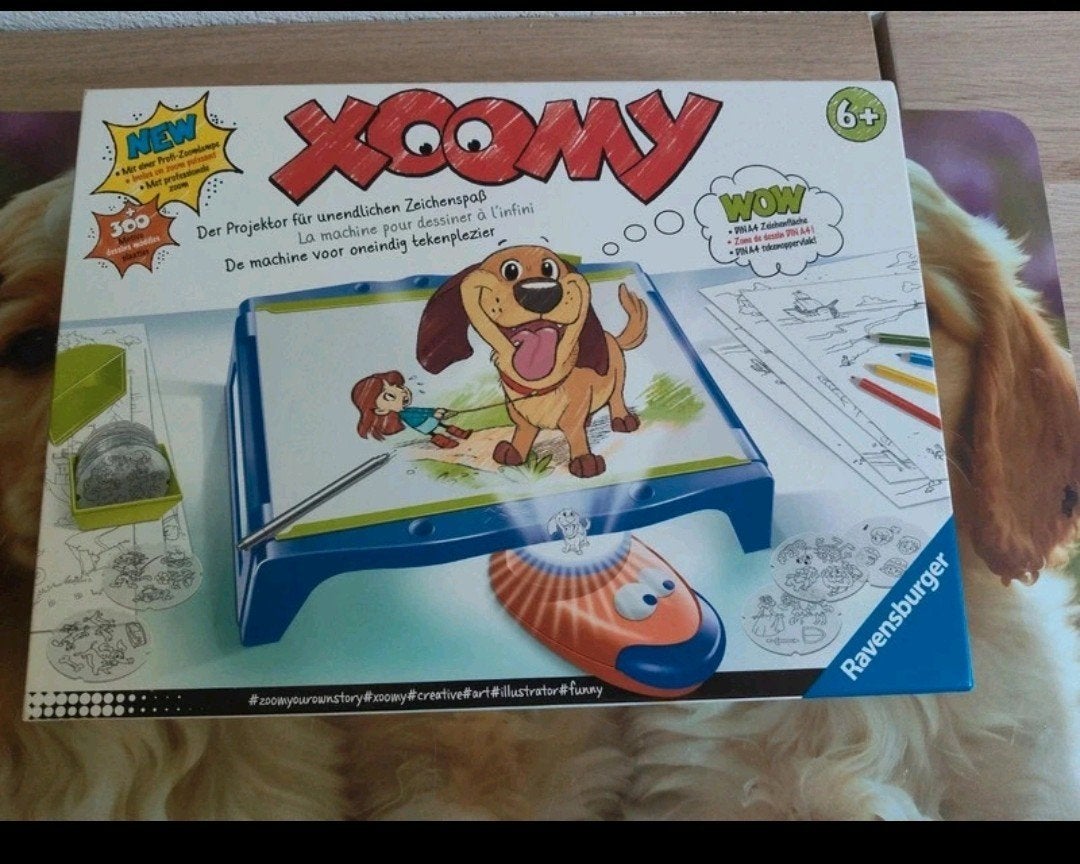 Ravensburger Xoomy Maxi A4 Tekenmachine, Ophalen of Verzenden, Gebruikt, Knutselen, Met licht