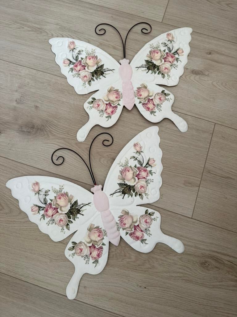 2 grote vlinders, Ophalen of Verzenden, Nieuw, Meerkleurig