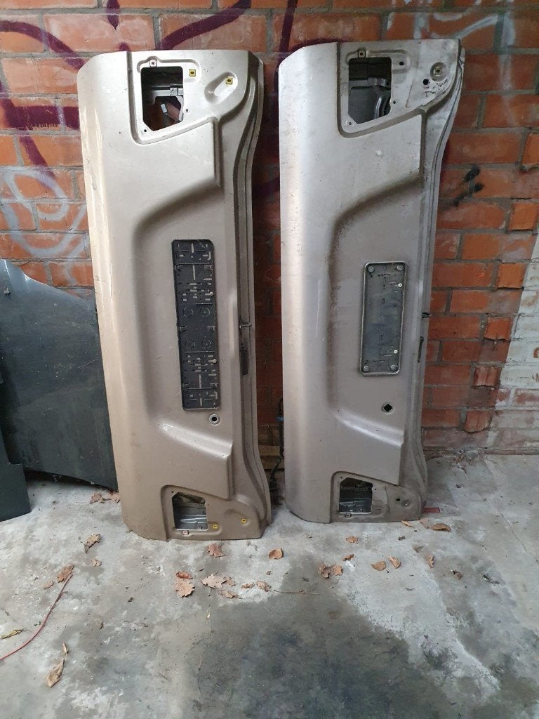 onderste achterkleppen Toyota Land Cruiser 100, Ophalen, Gebruikt, Achterklep, Voor