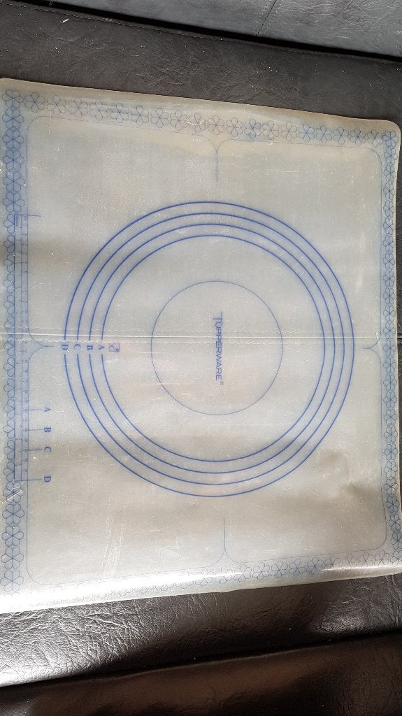 Vintage Tupperware placemat, bakmat, 1969. 7A8, Tweedehands verkoop, Tweedehands verkoop, Gebruikt, Overige typen