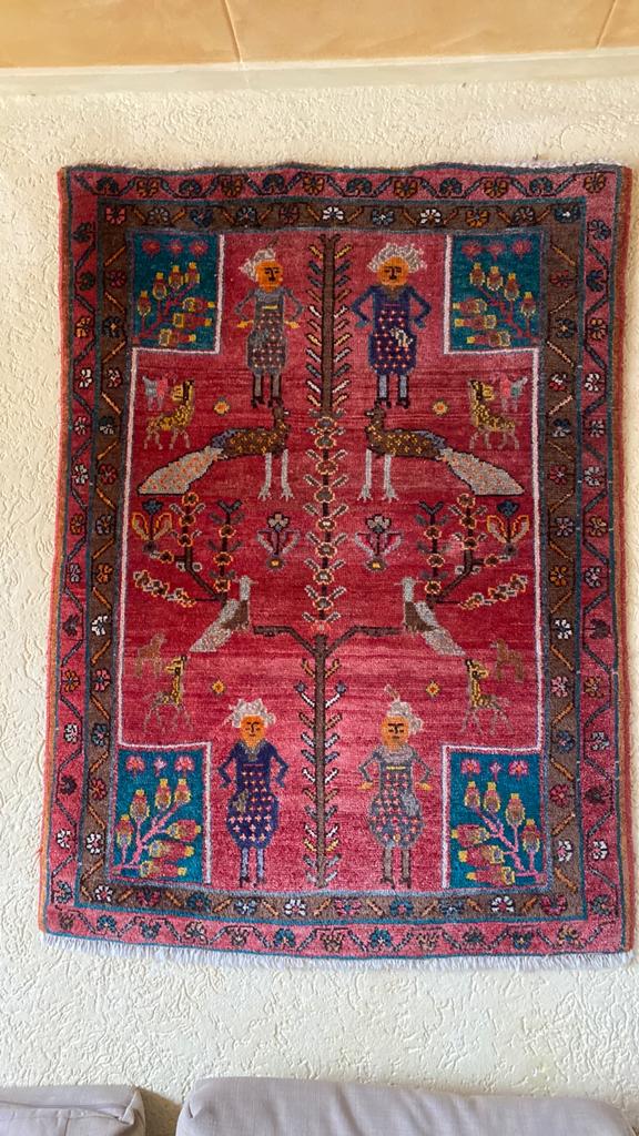 Perzisch tapijt 100x135 cm, Ophalen, Rechthoekig, 200 cm of meer, 50 tot 100 cm