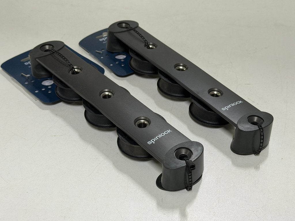 Spinlock T50/3 valgeleider - 3x50 mm - deck organiser NIEUW, Ophalen of Verzenden, Gebruikt, Lijn of Blok