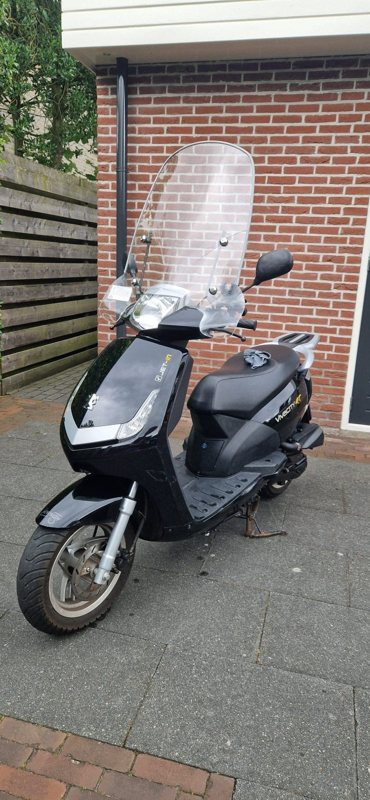 Peugeot Bromscooter, Ophalen, Gebruikt