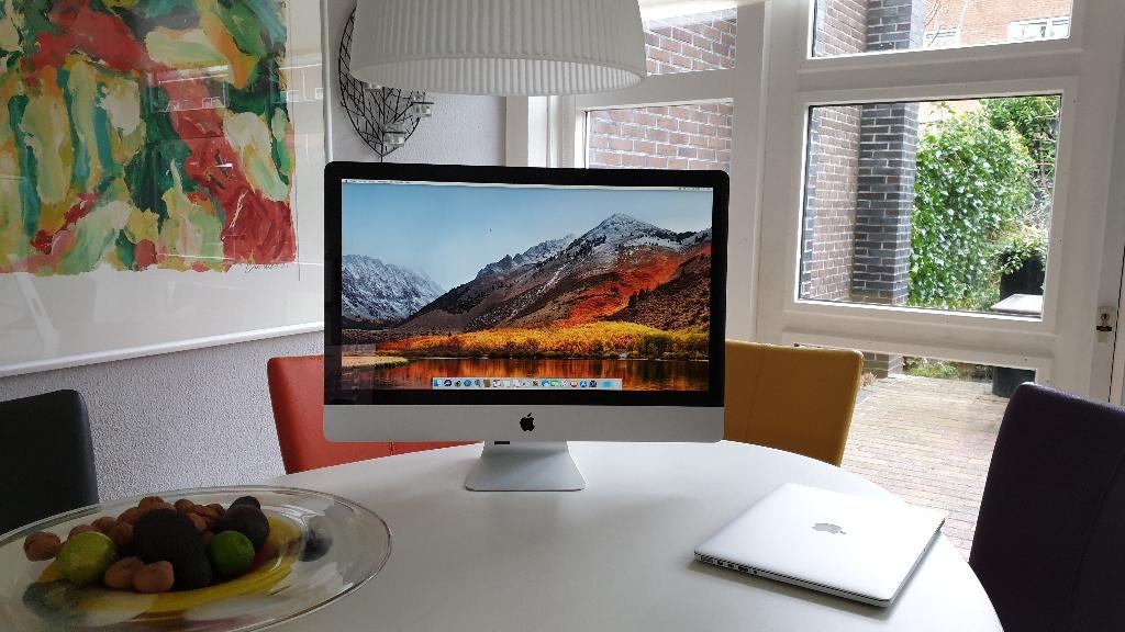 iMac 27 inch (Core i7 + 16GB + MacOS Sequoia), HDD, IMac, Ophalen of Verzenden, Zo goed als nieuw
