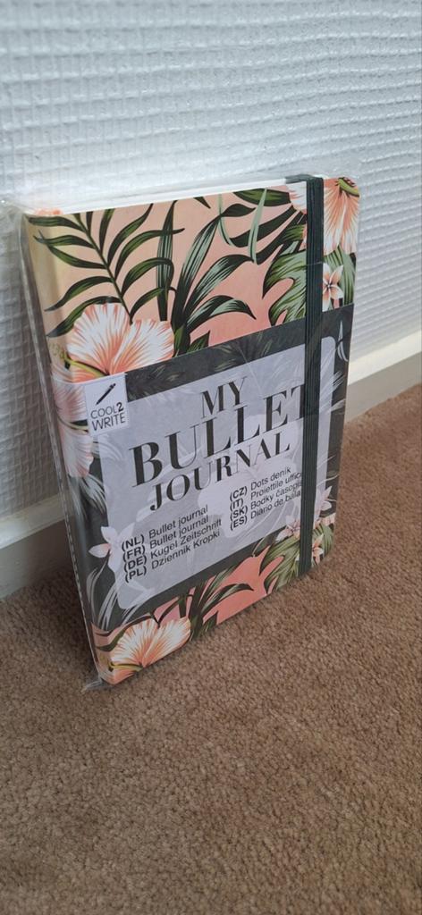 My bullet journal  bloemen+3 stickervellen nieuw, Ophalen of Verzenden, Nieuw