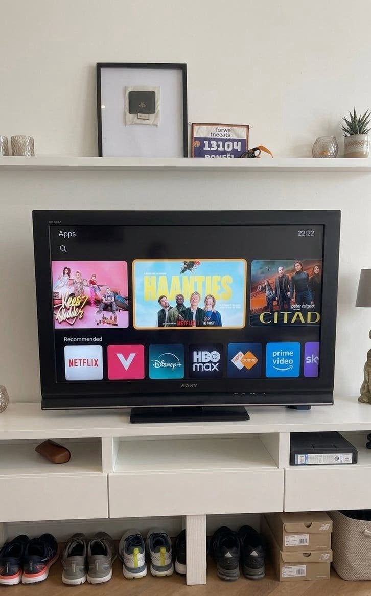 Sony Bravia 40 inch, Ophalen, 50 Hz, Refurbished, Sony