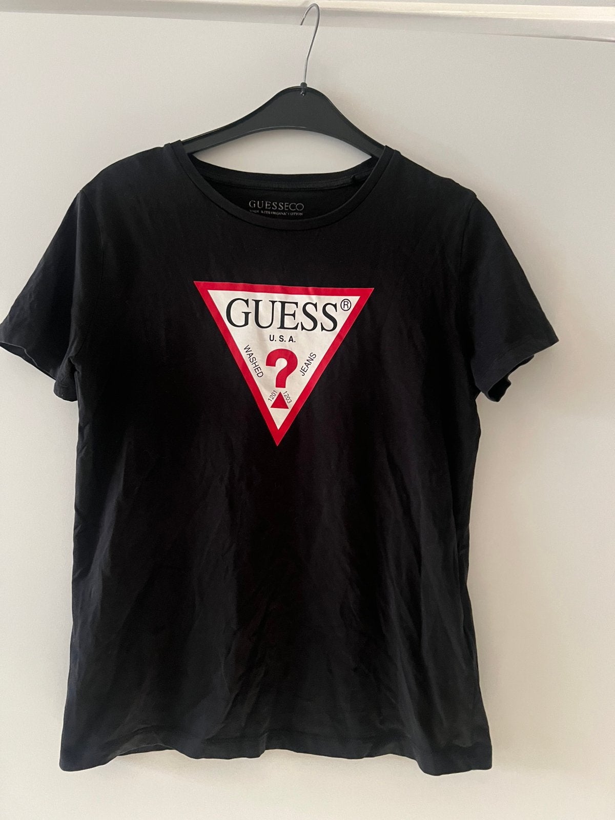 Zwart Guess shirt maat XL, Kleding | Dames, Guess, Zwart, Maat 46/48 (XL) of groter, Ophalen of Verzenden