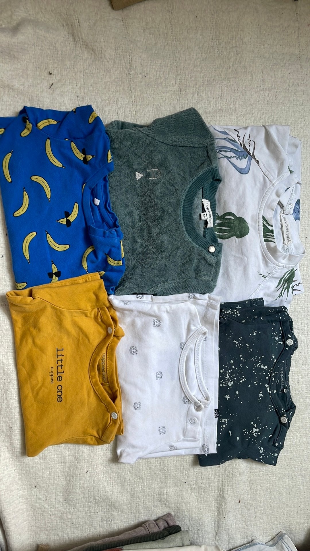 Zes longsleeves in maat 56 (z8, noppies etc), Ophalen of Verzenden, Zo goed als nieuw, Maat 56