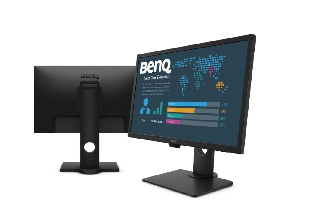 Benq Businesss Monitor 24", IPS, Kantelbaar, Full HD, Zo goed als nieuw