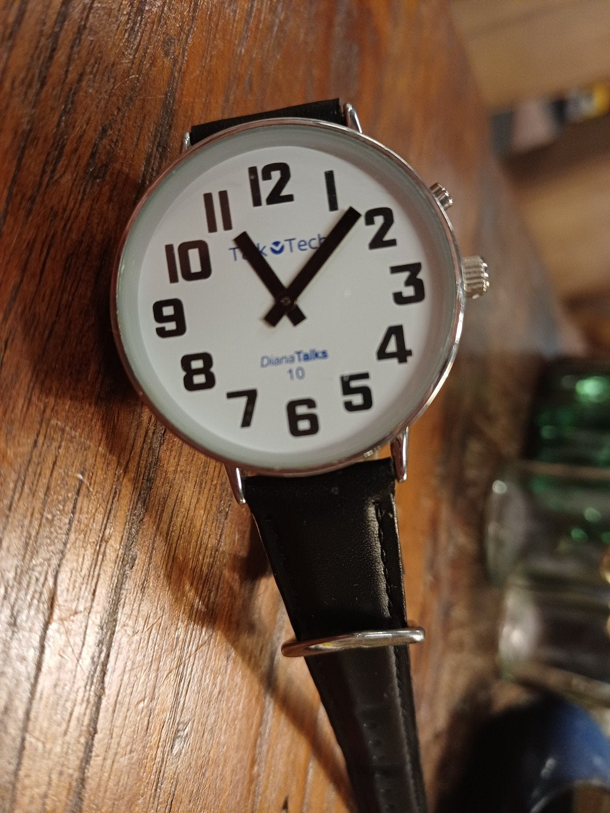 Diana Talks horloge, Overige merken, Staal, Polshorloge, Ophalen of Verzenden