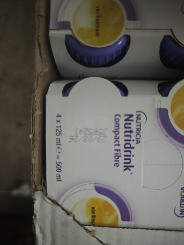 Nutridrink 3 dozen, Ophalen