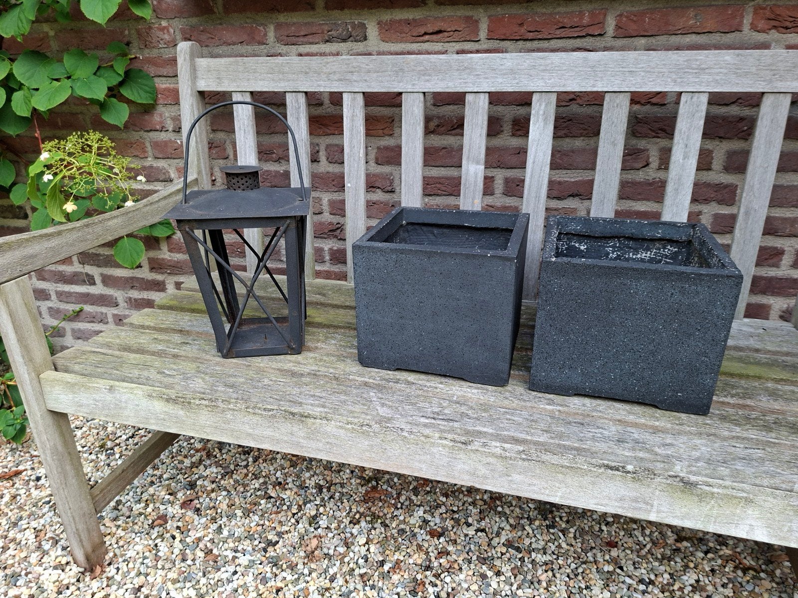 Lantaarn ijzer, Ophalen, Metaal