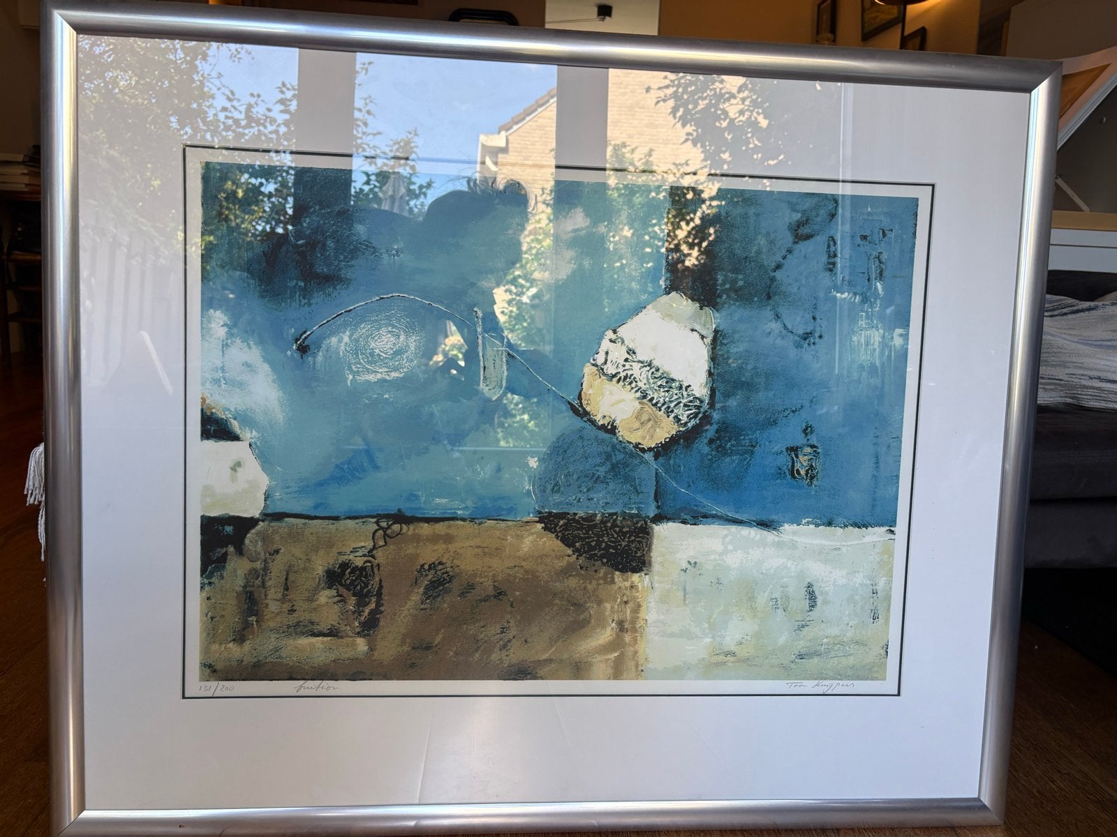 Toon Kuijpers - Sans titre I - Zeefdruk, Gelimiteerde oplage, Gelimiteerde oplage, Ophalen of Verzenden, Abstract, Zeefdruk
