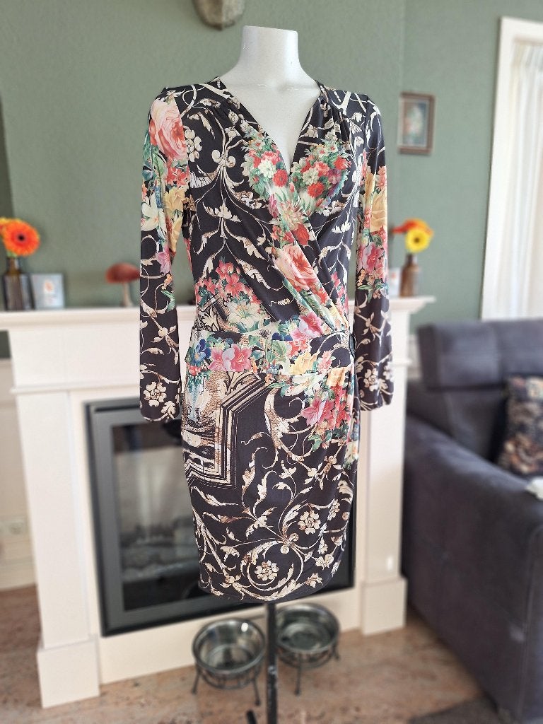 Etoile du monde schitterende overslag look jurk 3 M 38 40, Kleding | Dames, Maat 38/40 (M), Etoile du Monde, Zo goed als nieuw