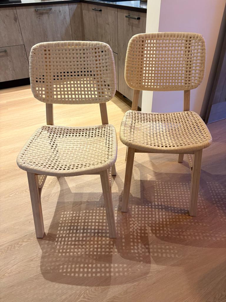 IKEA Voxlöv eetkamerstoelen, Huis en Inrichting, Ophalen, Twee, Overige kleuren, Zo goed als nieuw
