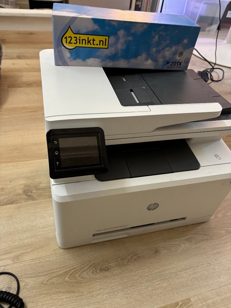 HP Color Lasetjet MFP M 227dw, Computers en Software, All-in-one, Draadloos, Zo goed als nieuw, Kleur printen