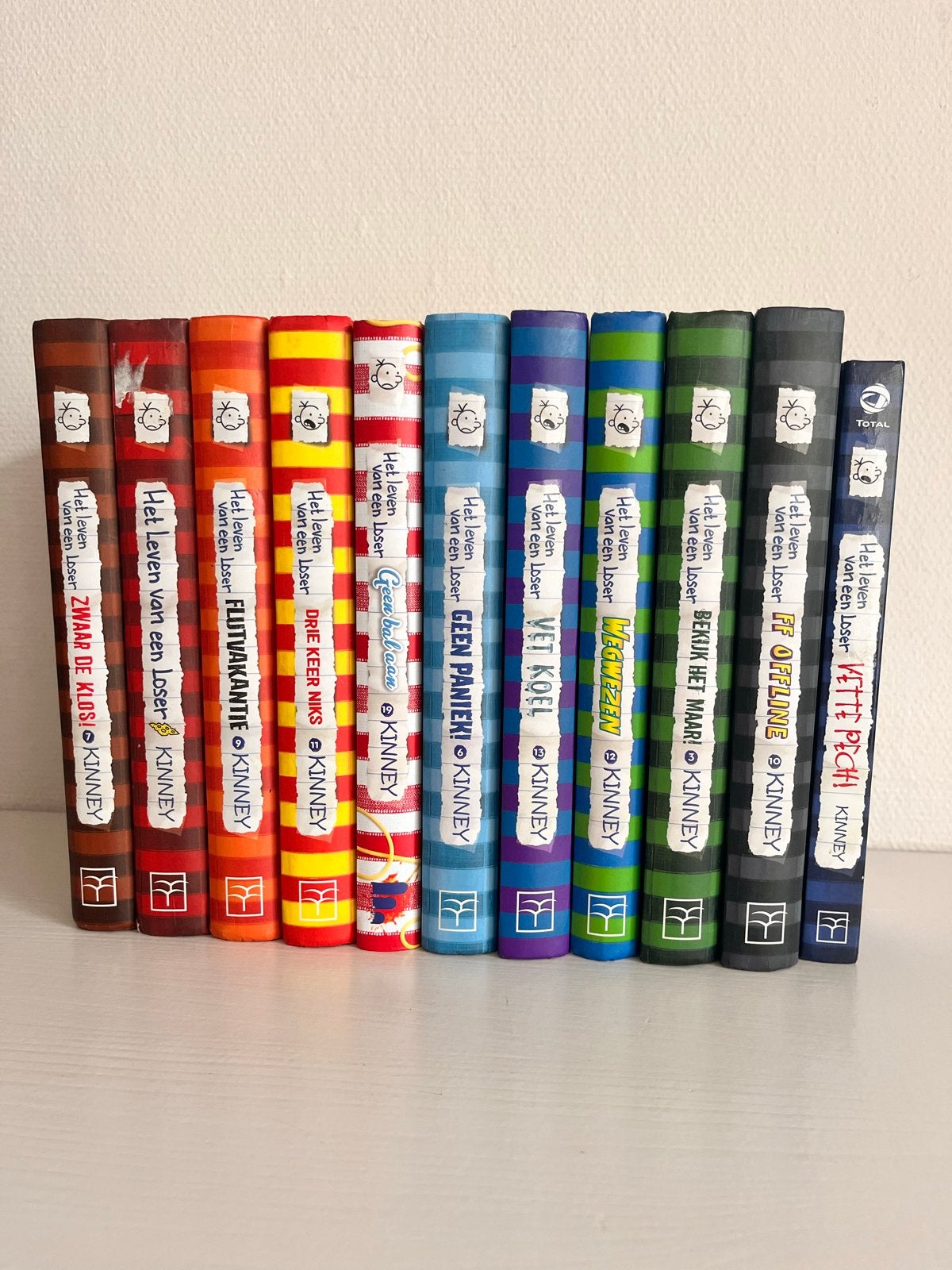11 Het leven van een Loser boeken - Jeff Kinney, Ophalen, Gelezen, Fictie algemeen