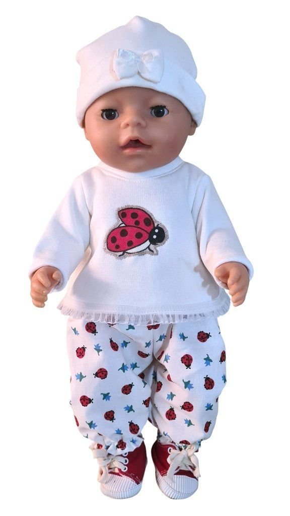 kwaliteits poppenkleding voor pop 25/48 cm. handmade/ new!, Nieuw, Ophalen of Verzenden, Www.kruumpiepoppenmode.nl, Babypop
