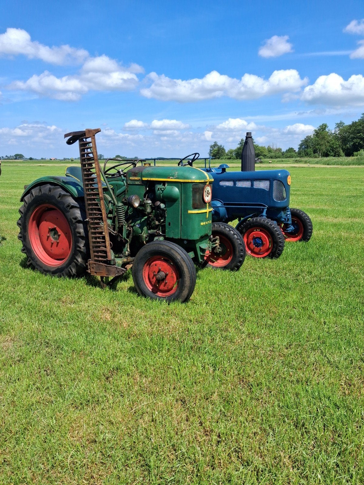 Deutz stompkop en LANZ 2016 met kenteken, Ophalen of Verzenden, Oldtimer, Tot 80 Pk, Deutz - Fahr