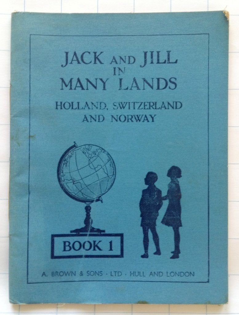 Jack and Jill in many lands (Holland, Switzerland, Norway), Ophalen of Verzenden, Gelezen, Agnes Canham, Prentenboek