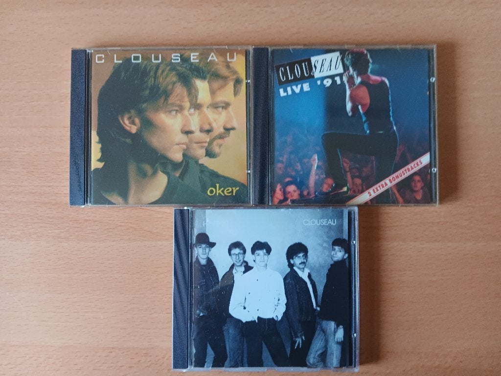 3 mooie originele cd's van Clouseau, Ophalen, Gebruikt, Levenslied of Smartlap