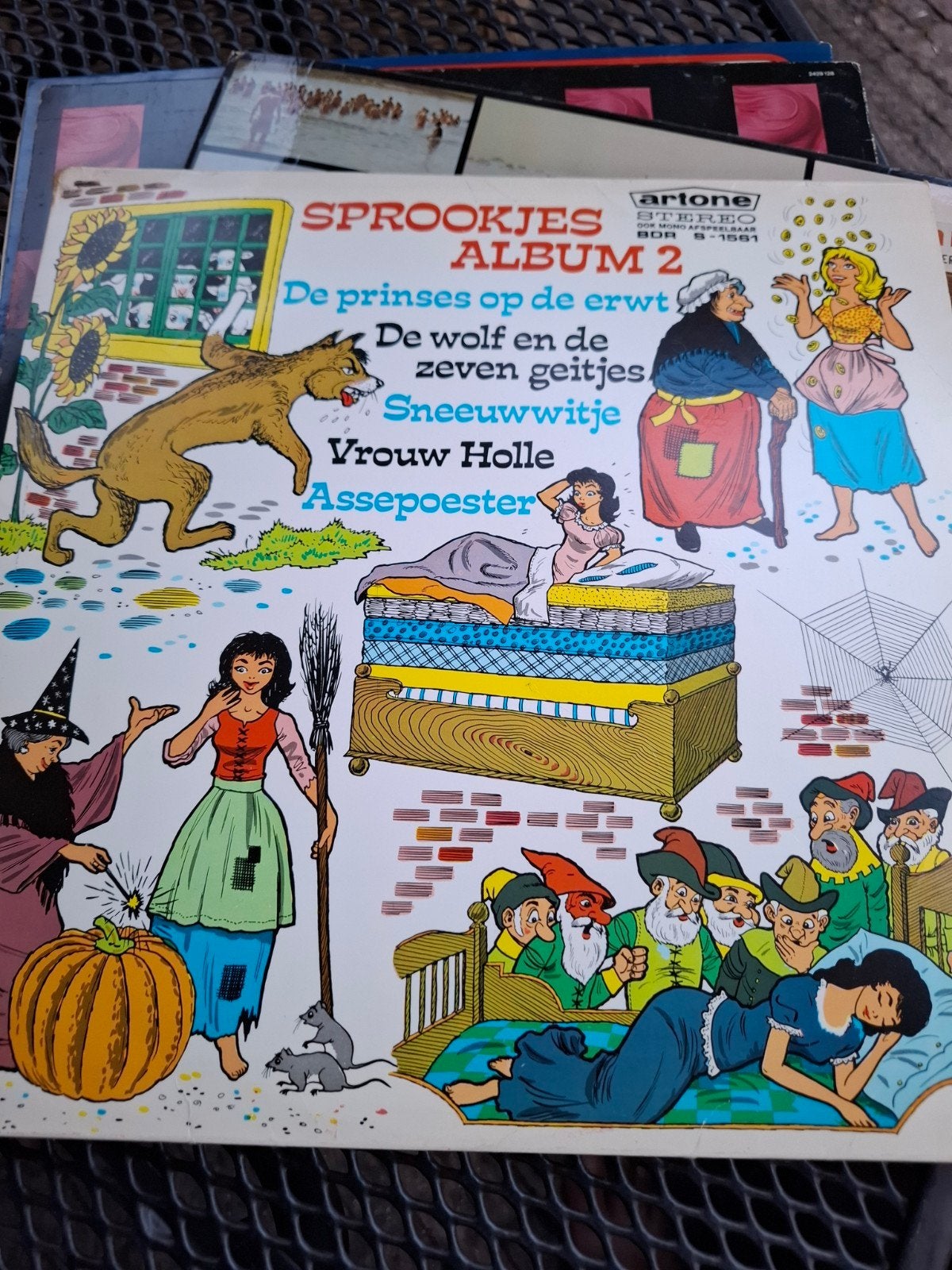 Sprookjes Album 2 - De Prinses op de Erwt LP, Ophalen of Verzenden, Gelezen