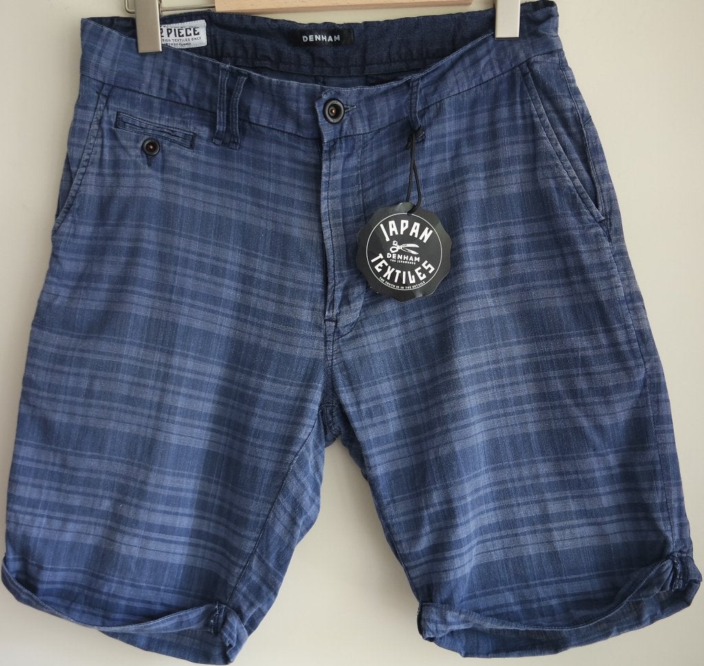 Erg fijne korte broek van Denham - Maat 29, Blauw, Nieuw, Ophalen of Verzenden, Maat 46 (S) of kleiner