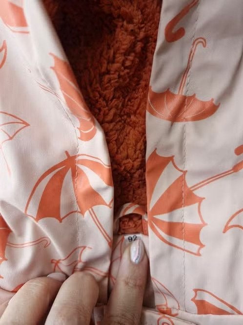 Roze oranje regenjas Maat 92 h, Kinderen en Baby's, Kinderkleding | Maat 92, Zeeman, Meisje, Onbekend, Ophalen of Verzenden
