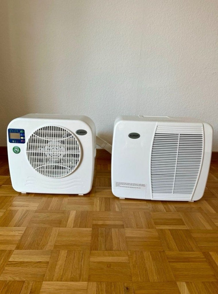Eurom Split Airconditioner AC2401, Witgoed en Apparatuur, Airco's, Verzenden, Minder dan 60 m³, 3 snelheden of meer, Zo goed als nieuw