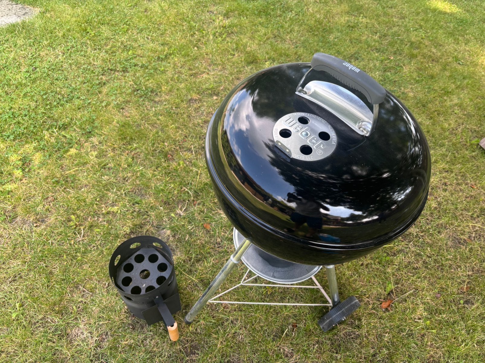 Weber barbecue en firestarter zo goed als nieuw, Tuin en Terras, Ophalen, Zo goed als nieuw