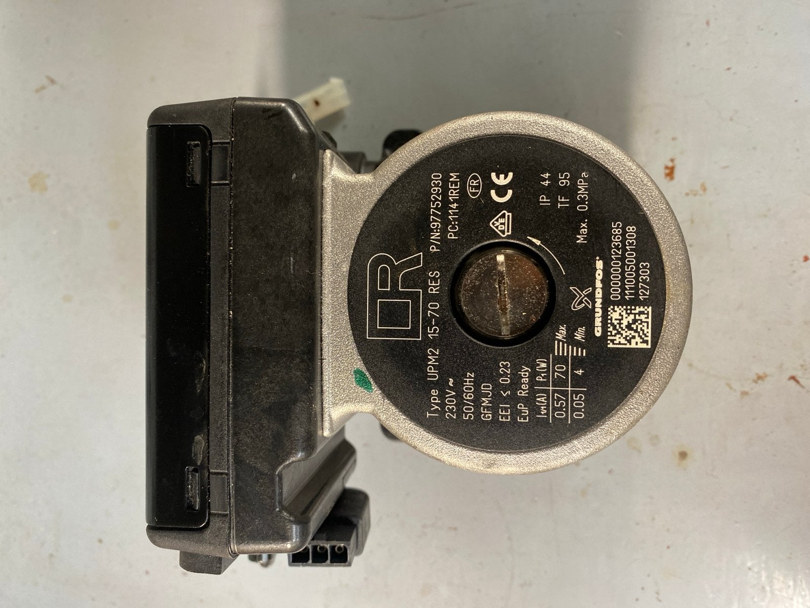 Remeha calenta 28 c Grundfos UPM2 15-70 RES CV-pomp, Ophalen of Verzenden, Zo goed als nieuw, Minder dan 200 watt, Cv-ketel of Combi-ketel