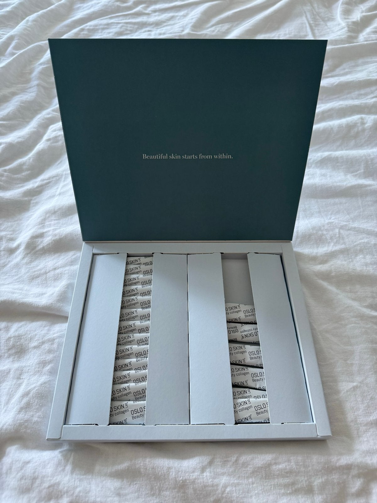 Oslo Skin Lab The Solution Beauty Collagen - 4 dozen, Sieraden, Tassen en Uiterlijk, Ophalen of Verzenden, Zo goed als nieuw, Gehele gezicht