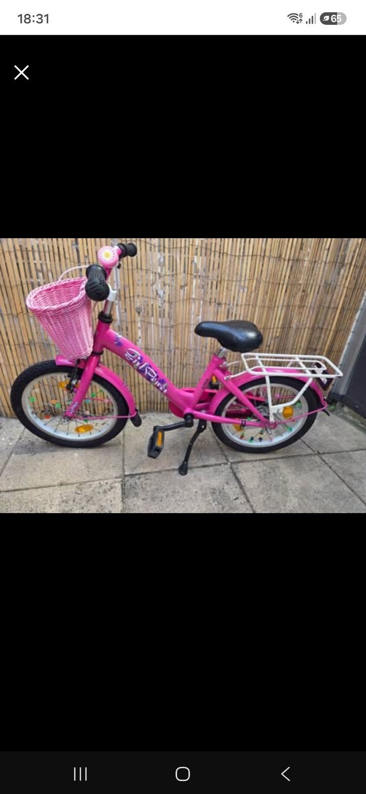 Alpina kinderfiets 16 inch - Gebruikt maar in goede staat, Fietsen en Brommers, Ophalen, Gebruikt, 16 tot 20 inch, Alpina