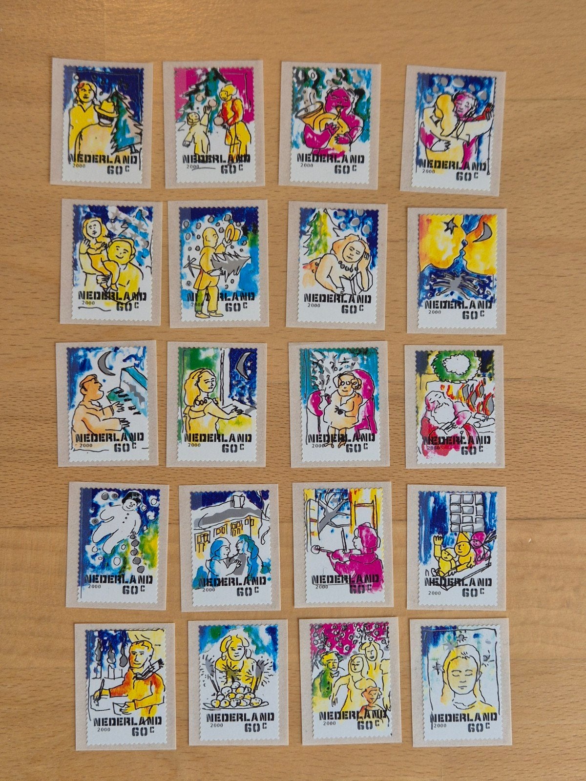 Nederland 2000 Kerst, Ophalen of Verzenden, Na 1940, Postfris