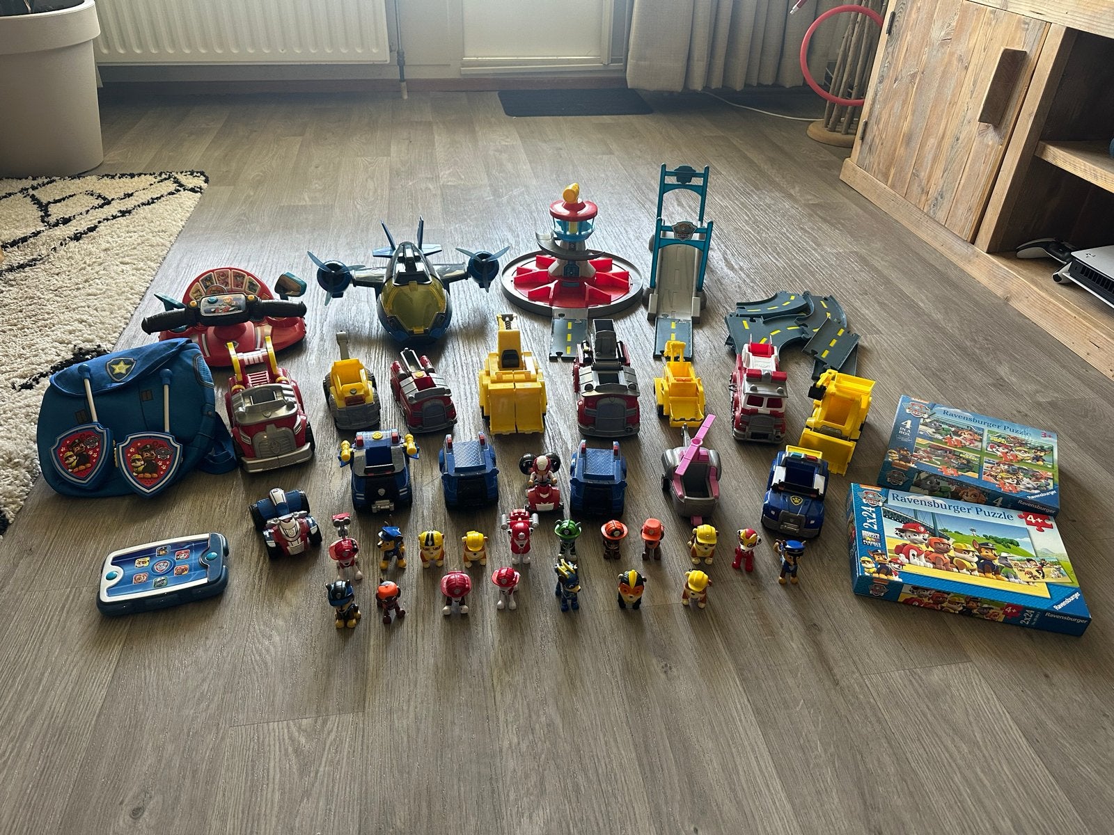 Grote Paw Patrol Speelgoed Collectie: Voertuigen, Figuren, P, Kinderen en Baby's, Speelgoed | Actiefiguren, Ophalen, Gebruikt