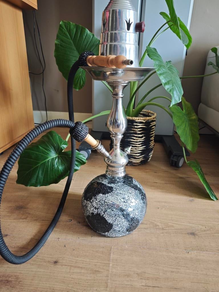 Handgemaakte waterpijp (Hookah), Ophalen of Verzenden, Zo goed als nieuw, (Water)pijp