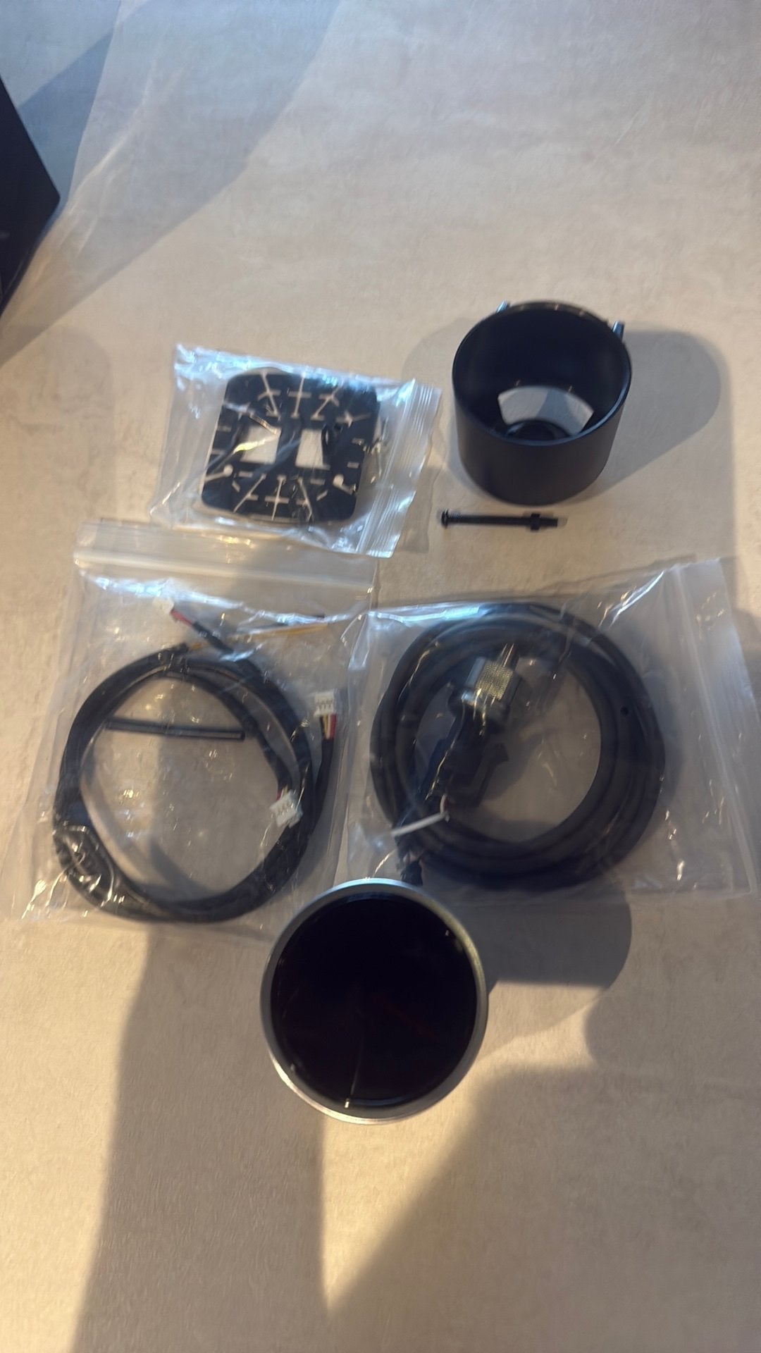 52mm EXT TEMP temperatuurmeter – complete set – nieuw, Auto diversen, Ophalen of Verzenden