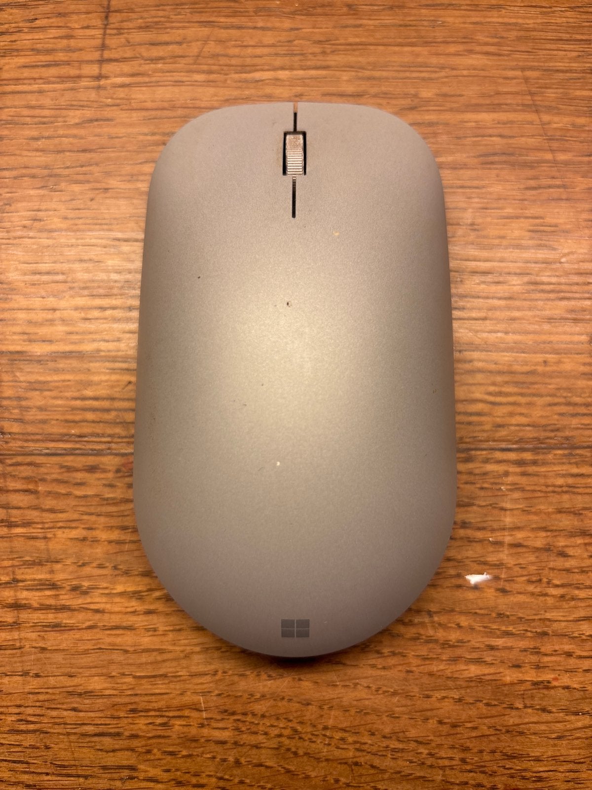Microsoft Surface Mobile Mouse - Grijs, Ophalen of Verzenden, Zo goed als nieuw, Draadloos, Muis