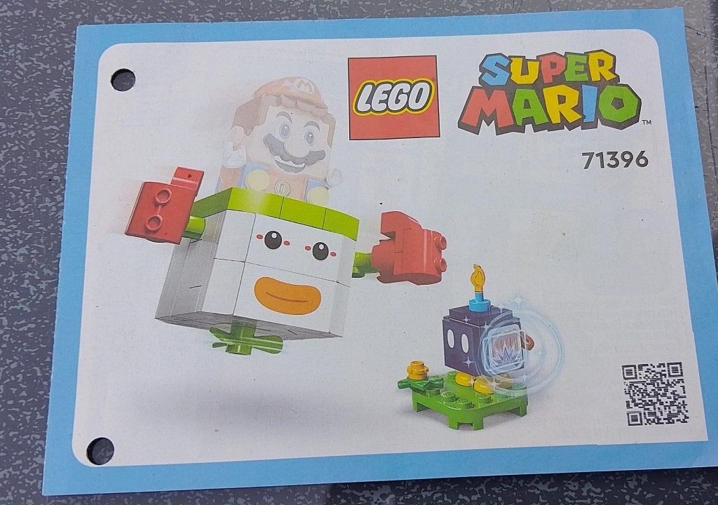 Lego super Mario 71396 Bowser jr clown capsule, Overige thema's, Lego, Overige typen, Ophalen of Verzenden