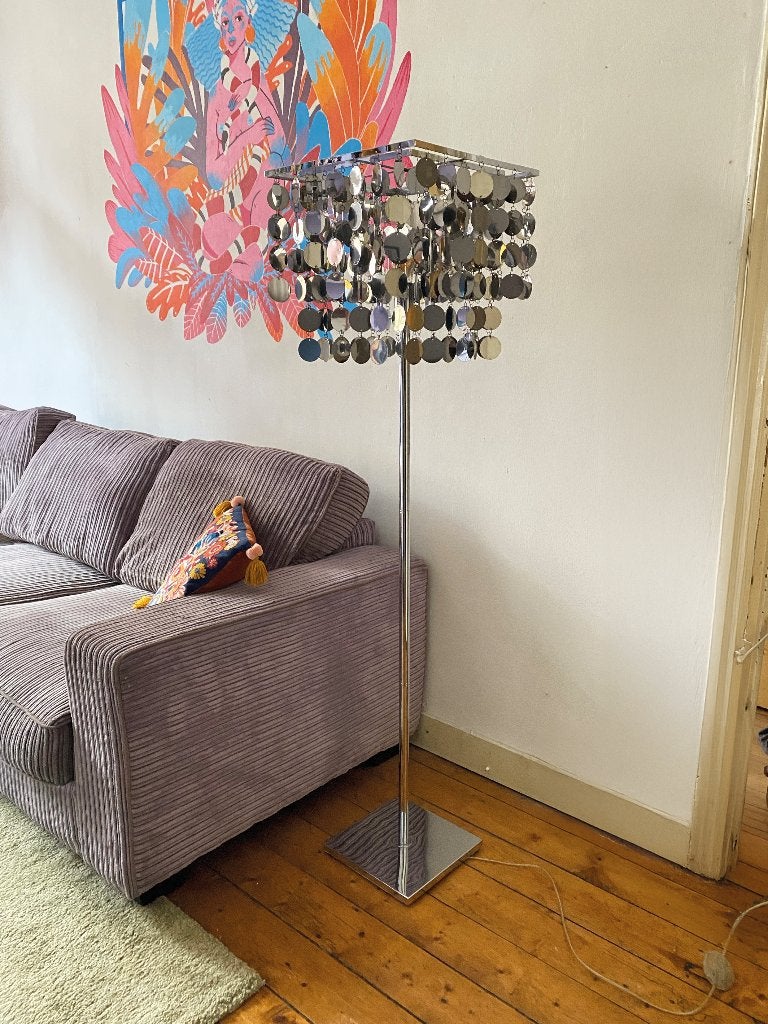 Disco sta lamp, Huis en Inrichting, Overige typen, E27 (groot), Zo goed als nieuw, Overige merken