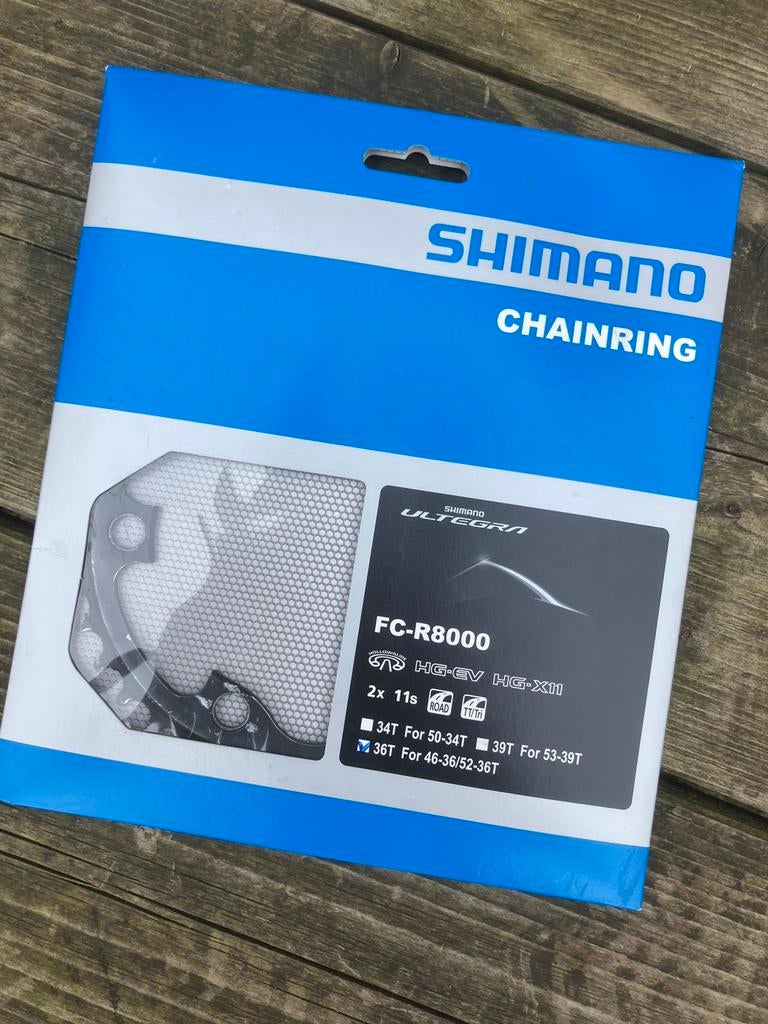 Shimano Ultegra R8000 kettingblad 36t, Fietsen en Brommers, Fietsonderdelen, Ophalen of Verzenden, Gebruikt, Crankstel of Pedalen