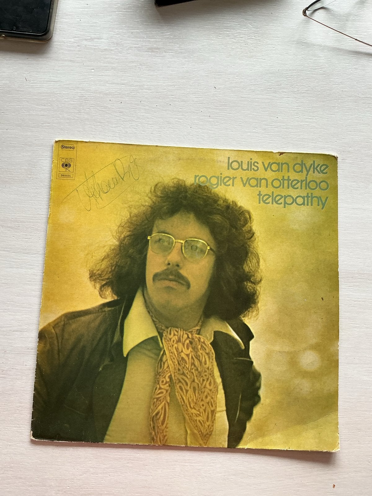 Louis van Dyke, Rogier van Otterloo - Telepathy LP, Cd's en Dvd's, LP, Gebruikt, Gesigneerd, Ophalen of Verzenden