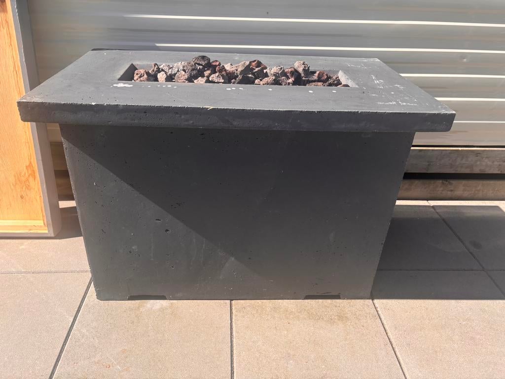 Gas vuurtafel, Tuin en Terras, Ophalen of Verzenden, Gebruikt