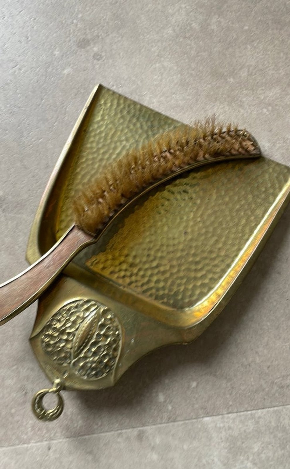 Prachtige 20e eeuws antiek tafel veger!, Ophalen of Verzenden