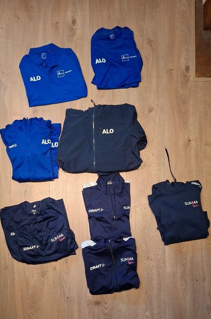 Sport kleding, Maat 52/54 (L), Blauw, Ophalen of Verzenden, Zo goed als nieuw