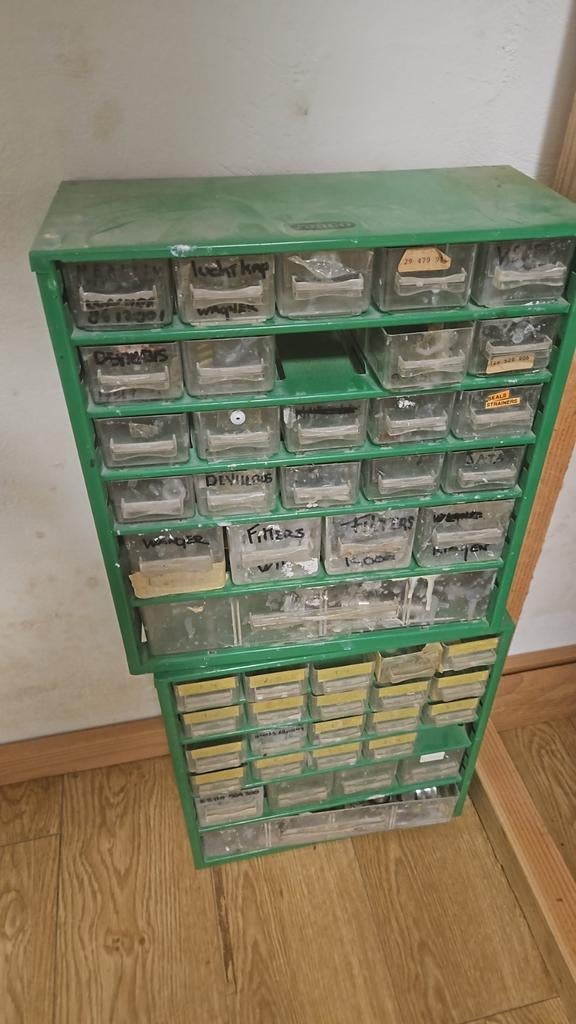 2x sorteerkasten, Ophalen of Verzenden, 25 tot 50 cm, 50 tot 100 cm, Minder dan 100 cm
