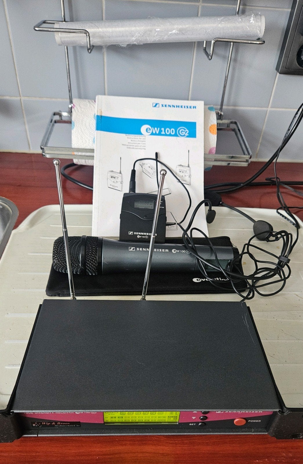 Sennheiser EW 100 G2 Draadloos Microfoonsysteem